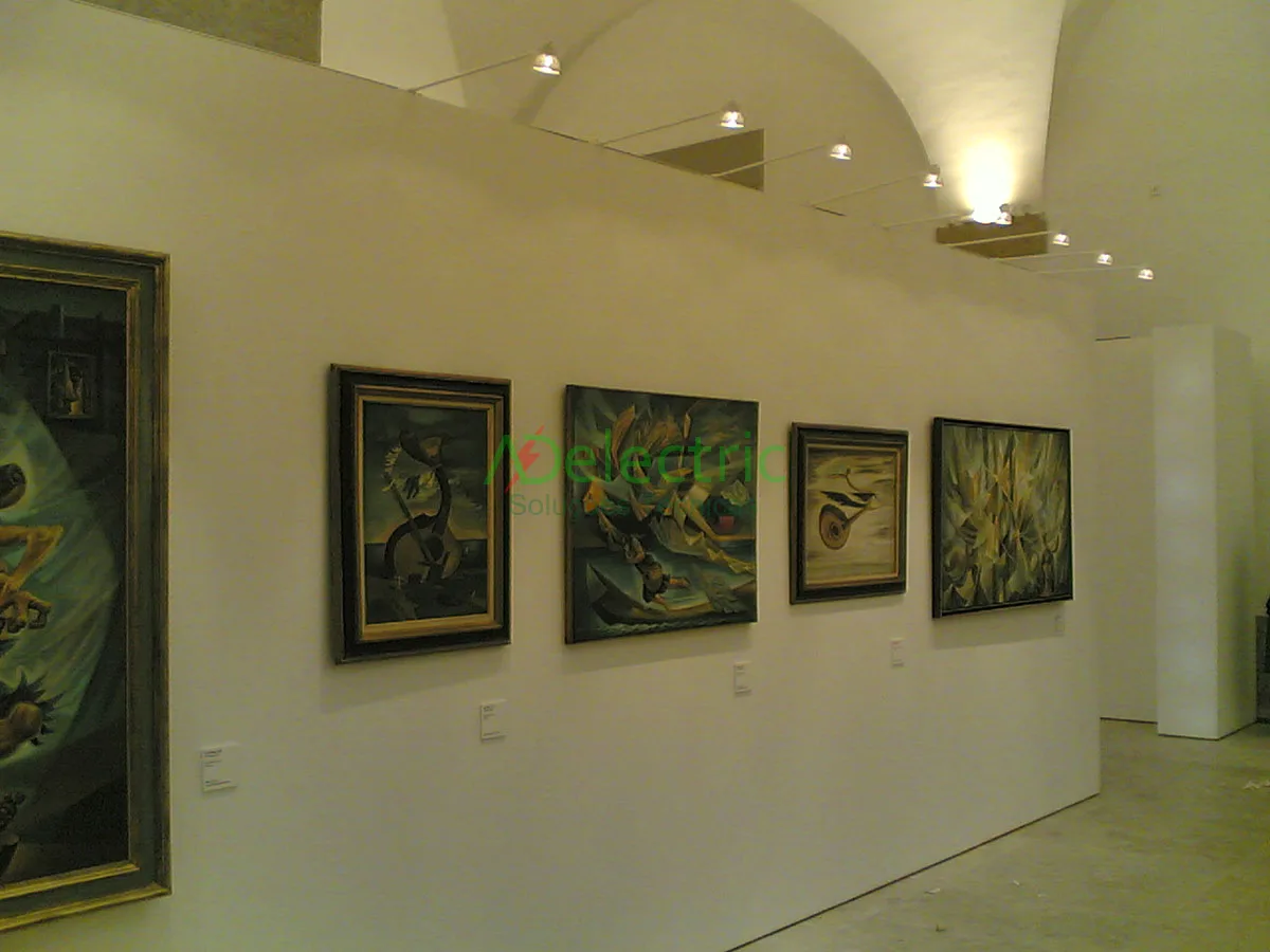 Iluminação de Exposição do Museu do Fado no Pátio da Galé